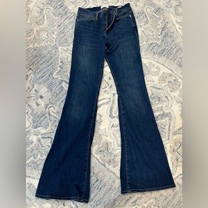 EUC Frame Le High Flare Jeans